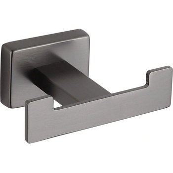 Mexen Arno двойна кука за кърпа, четкано оръжейно сиво - 7020735-66 (7020735-66)