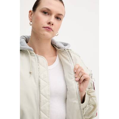 Alpha Industries Яке Alpha Industries Short Hooded Bomber Light W (266000)