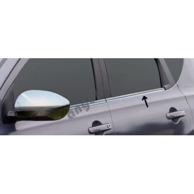 Angeleyes Nerezové okenné lišty Nissan Qashqai J10