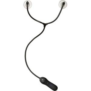 Doc Johnson Merci Swell Auto Vibrating Nipple Sucker Cups Black/Violet