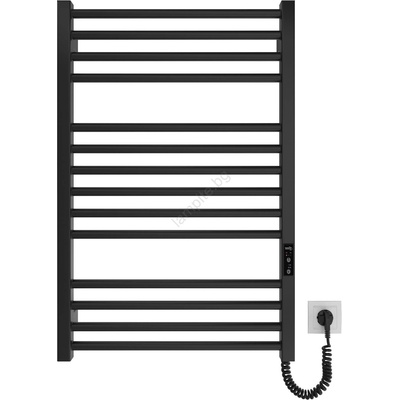 Mario Radiators Отопляема лира за баня HF DERBY 170W/230V 77x53 см черен (MR0013)