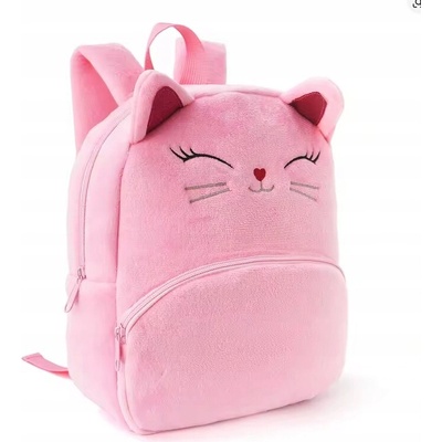 PLYŠOVÝ BATOH DO ŠKÔLKY MAČKA MAČIATKO KAWAII