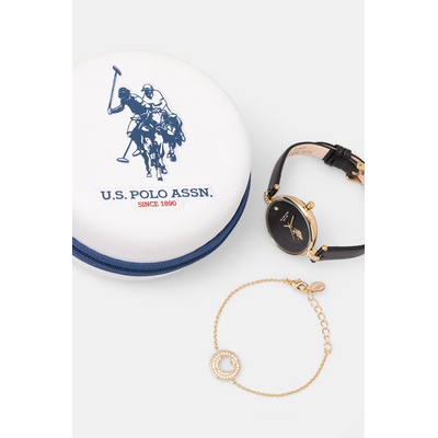 U. S. Polo Assn U. S. Polo Assn. Комплект часовник и гривна дамски HELEN (USP6397TW)
