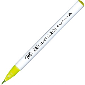 ZIG Clean Color четка писалка 408 Ябълково зелено (RB-6000AT-408)