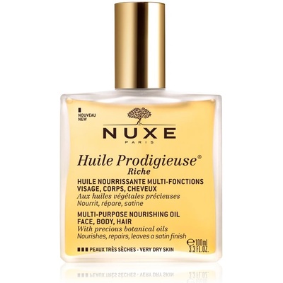Nuxe Huile Prodigieuse Riche Многофункционално сухо масло за много суха кожа 100ml
