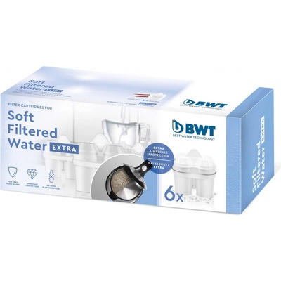 BWT Jemná filtrovaná voda 6 ks