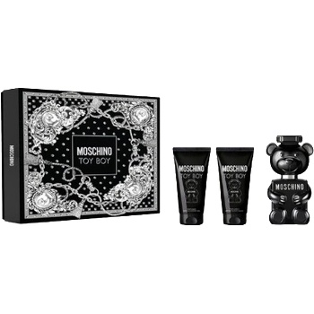Moschino Toy Boy Подаръчен комплект за мъже Размер EDP 50 ml + 50 ml душ гел + 50 ml афтършейв балсам
