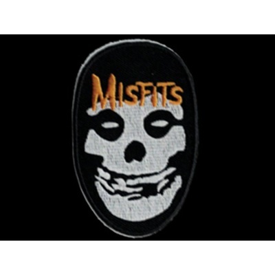 Nášivka MISFITS yellow vyšívaná zažehlovací