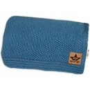 Baby Nellys Luxusná deka dečka BASIC navy