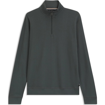 HUGO BOSS Пуловер Boss Quarter Zip Jumper - Open Green 345