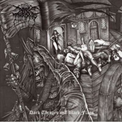 DARKTHRONE - DARK THRONES AND BLACK FLAG CD