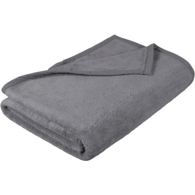 Bellatex Přikrývka Korall micro sivá 100x150
