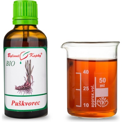 Puškvorec obyčajný bio kvapky tinktúra 50 ml