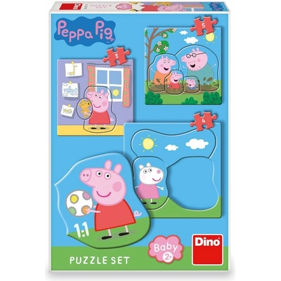 Dino PEPPA PIG RODINA 3-5 baby set