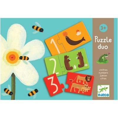 DJECO - Пъзел Duo Numbers DJ08151G