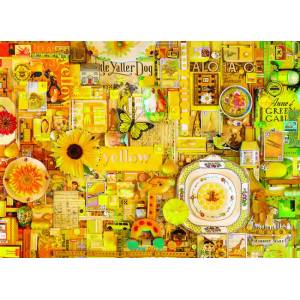 Cobble Hill - Puzzle The Rainbow Collection: Yellow - 1 000 piese