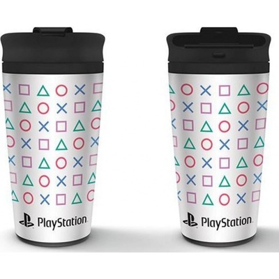 Pyramid International Cestovný nerez hrnček Playstation 450 ml