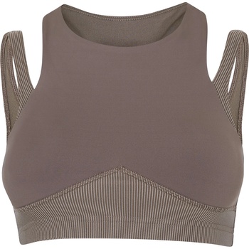 Image 1 of Reebok Дамски спортен сутиен Reebok Studio Layered Bra Top Womens - Trkgry