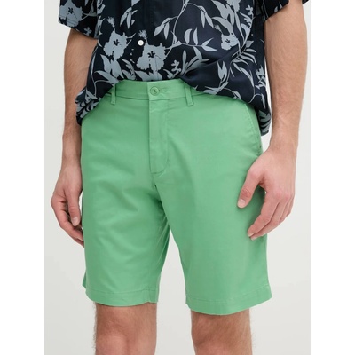 Tommy Hilfiger pánské zelené šortky MW0MW23568