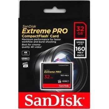 SanDisk Extreme Pro CompactFlash 32GB SDCFXPS-032G-X46