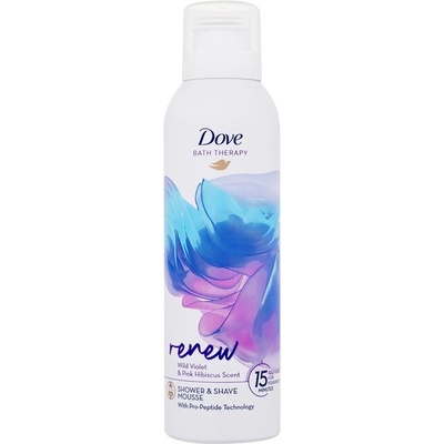 Bath Therapy Renew Shower & Shave Mousse от Dove за Жени Душ пяна 200мл