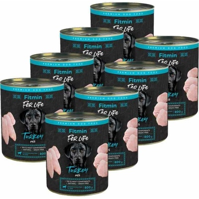 Fitmin Dog FOR LIFE Turkey 8 x 800 g
