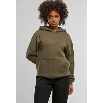 Urban Classics Суичър Ladies Loose Brushed Fleece Hoody olive XSUB-TB7433-00176 - Камуфлаж, размер M