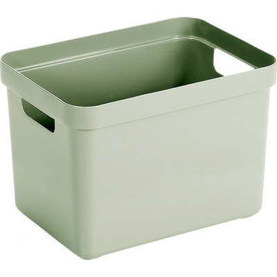 Sigma Home Úložný box 35 × 24,6 × 24,3 cm, 18 l, zelený 09900683
