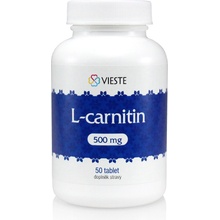 Vieste L-carnitin 500 mg 50 tablet