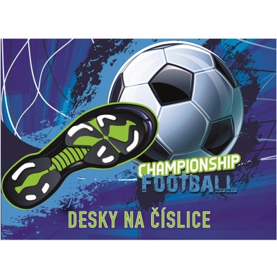 Dosky na číslice Futbal