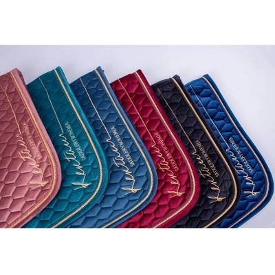 KenTaur Sada podsedlová dečka a čabraka Samet černá