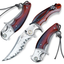 Dellinger Spett Japan SKD11 Steel s rukojetí Ironwood