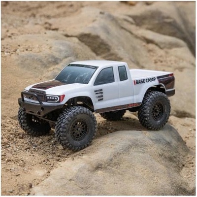 Axial SCX24 Base Camp 1: 24 4WD RTR бял
