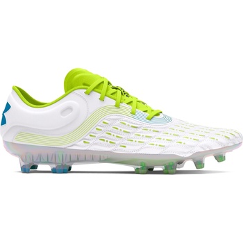 Under Armour Футболни бутонки Under Armour Clone Magnetico Elite 3.0 Firm Ground Football Boots - White/Yellow