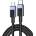 UGREEN Кабел за бързо зареждане от USB-C към USB-C PD Space grey 0, 5 м L512
