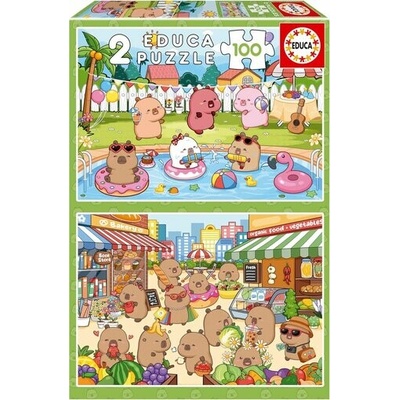 EDUCA Capyfun 2x100 dielov