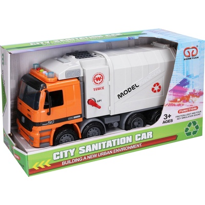 Wiky Vehicles Auto smetiarske s efektmi 36,3 cm