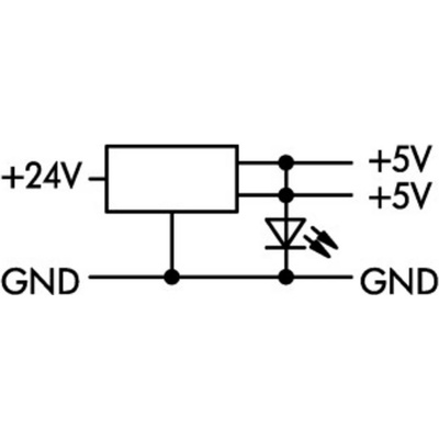 WAGO DC/DC měnič 1 ks 859-801 10 - 30 V/DC