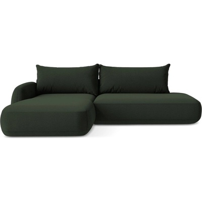 makamii Тъмнозелен сгъваем ъглов диван (ляв ъгъл) Hale - Makamii (HALE_LCOF_48_P1_C3)