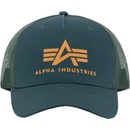 Alpha Industries Basic Trucker Cap force green