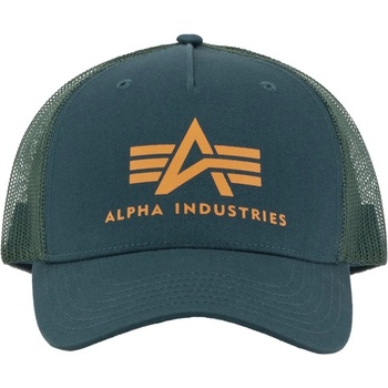 Alpha Industries Basic Trucker Cap force green