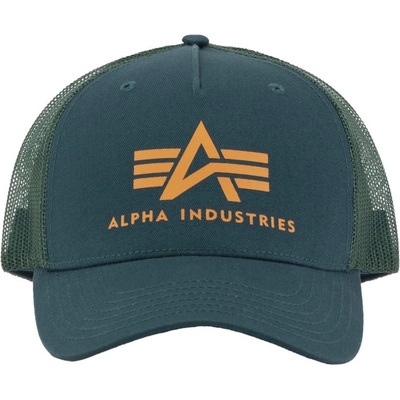 Alpha Industries Basic Trucker Cap force green