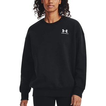 Under Armour Суитшърт Under Armour Essential Flc OS Crew-BLK 1379475-001 Размер M