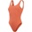 Speedo Дамски бански костюм Speedo Women's Textured Deep U-Back Swimsuit - Brown / Orange - размер 32 (EU) (150-4312-0111)