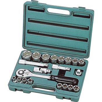 Sada náradia HONITON 4000210 21 dielna, 1/2"