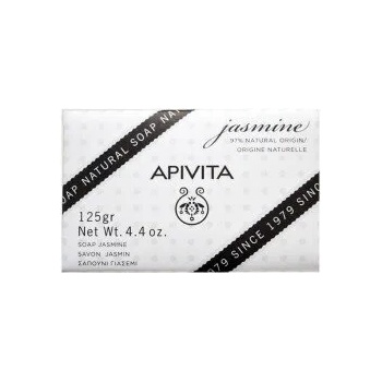 APIVITA Натурален сапун Жасмини Лавандула, Apivita Natural Soap with Jasmine & Lavender 125gr