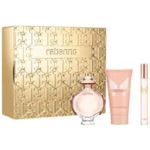 Paco Rabanne Olympea - Подаръчен комплект за жени: 50мл парфюм EDP + 10 мл парфюм EDP + лосион за тяло 75мл