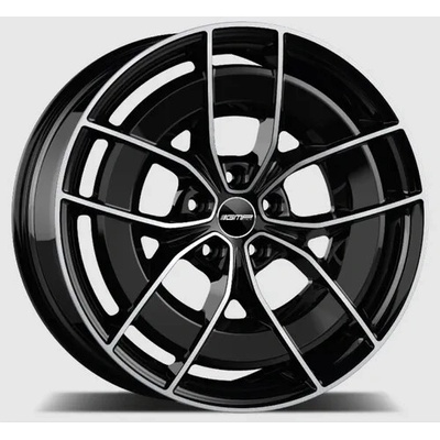GMP ENERGIA 8.5X21 5x112 ET30 black polished