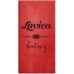 Luxica® Fantasy червени салфетки с дискретен релеф и фин бордюр 2 слоя | 40 броя Сгъвка 1/8 (923929229)