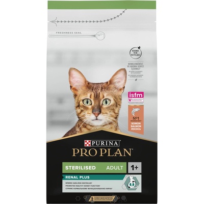 Purina pro plan sterilised- Суха храна за кастрирани котки в зряла възраст със Сьомга